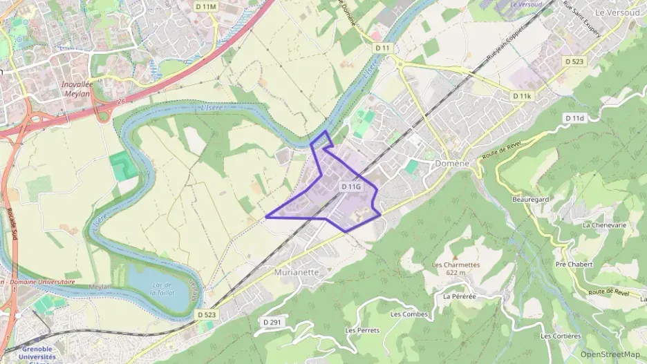 Appartement 68 m² cinq pièces à vendre à Domène