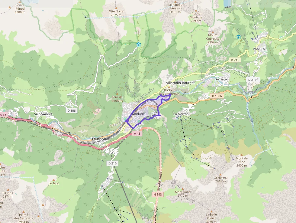 Appartement 60 m² trois pièces à vendre à Modane Appartement 60 m² trois pièces à vendre à Modane
