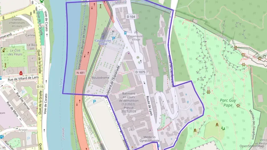 Appartement 65 m² quatre pièces à vendre à Grenoble