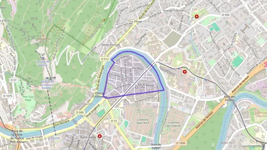 Appartement 65 m² trois pièces à vendre à Grenoble