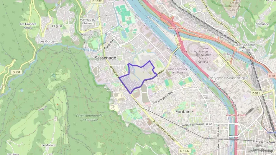 Appartement 51 m² trois pièces à vendre à Sassenage