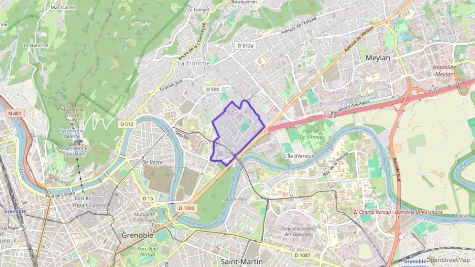 Appartement 63 m² quatre pièces à vendre à La Tronche