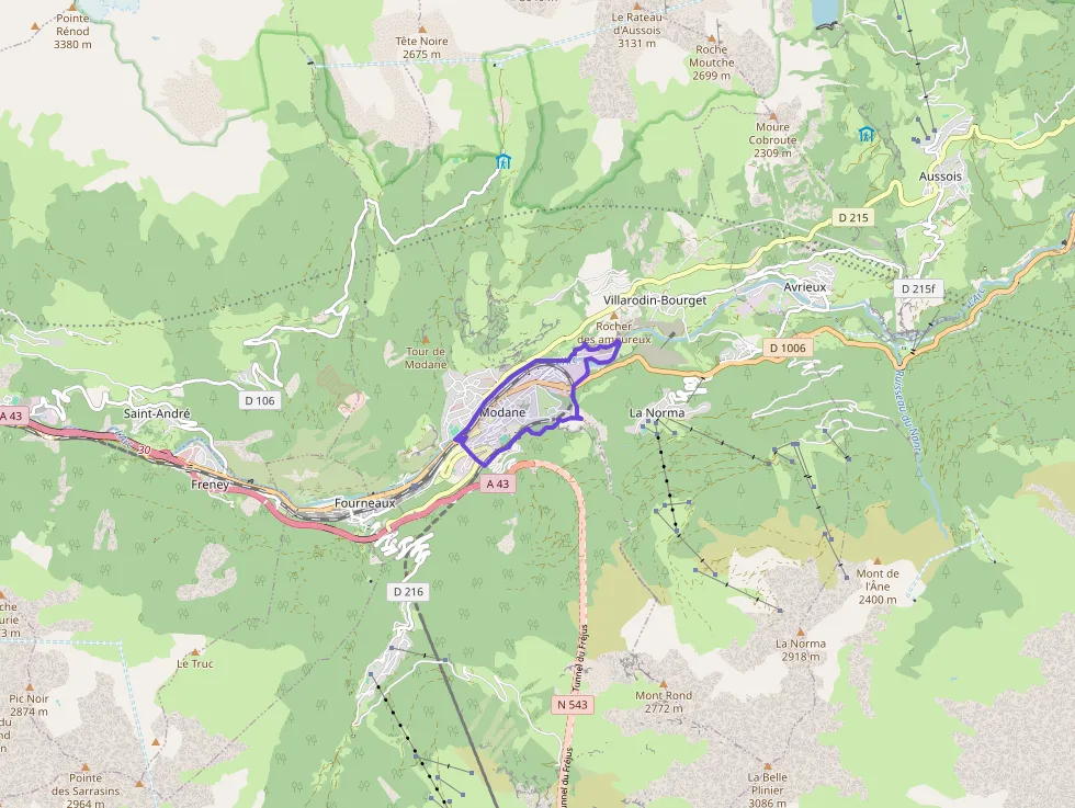 Appartement 53 m² deux pieces à vendre à Modane