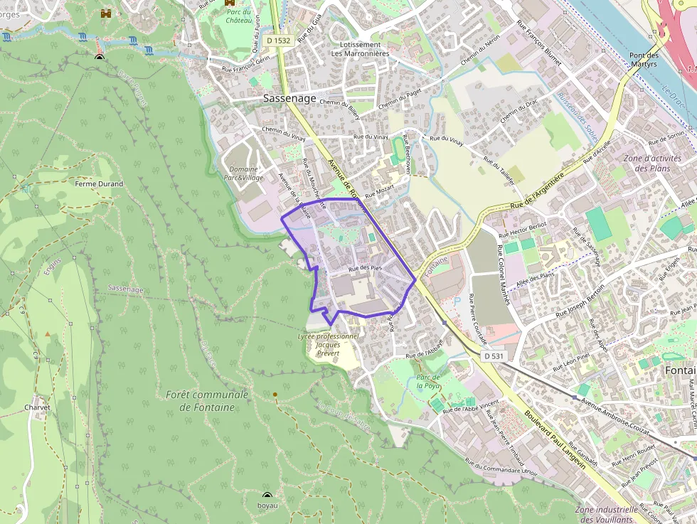 Appartement 71 m² quatre pièces à vendre à Sassenage