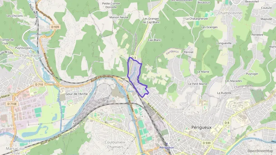 Appartement 36 m² une piece à vendre à Périgueux