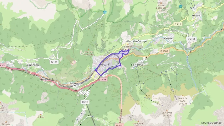 Appartement 70 m² trois pièces à vendre à Modane