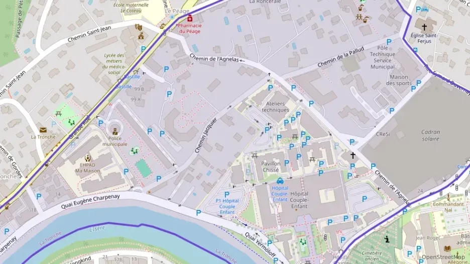 Appartement 68 m² deux pieces à vendre à La Tronche