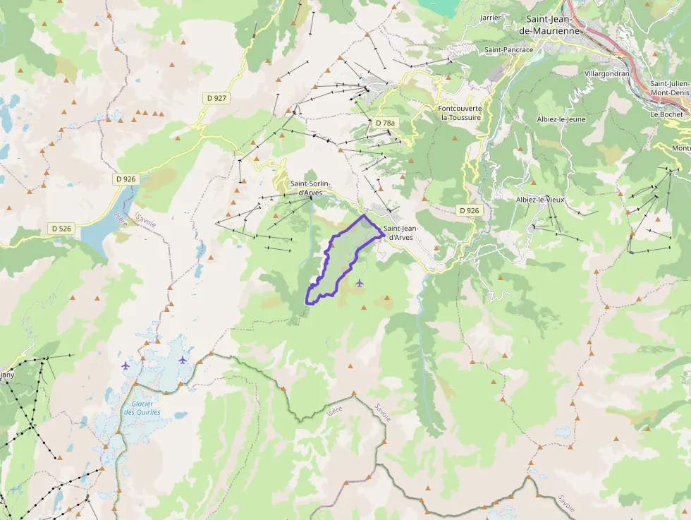 Appartement 73 m² quatre pièces à vendre à Saint-Jean-d`Arves