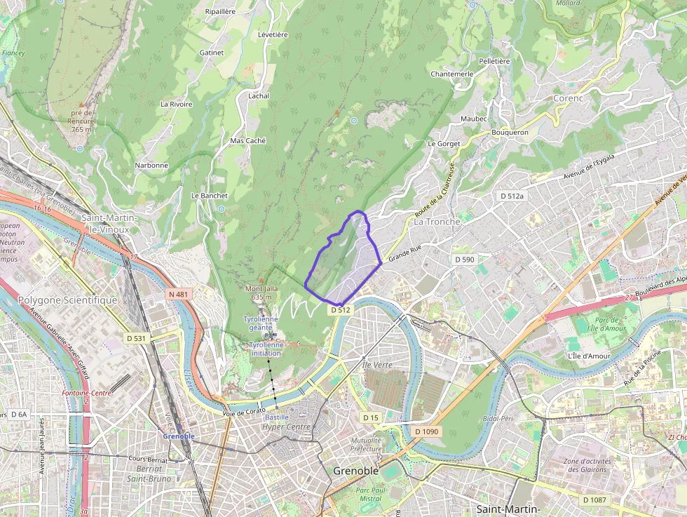 Appartement 58 m² trois pièces à vendre à La Tronche