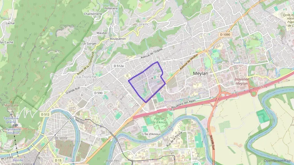 Appartement 48 m² trois pièces à vendre à Meylan