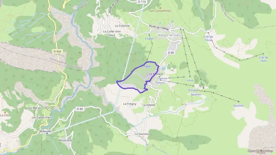 Appartement 59 m² trois pièces à vendre à Albiez-Montrond Appartement 59 m² trois pièces à vendre à Albiez-Montrond