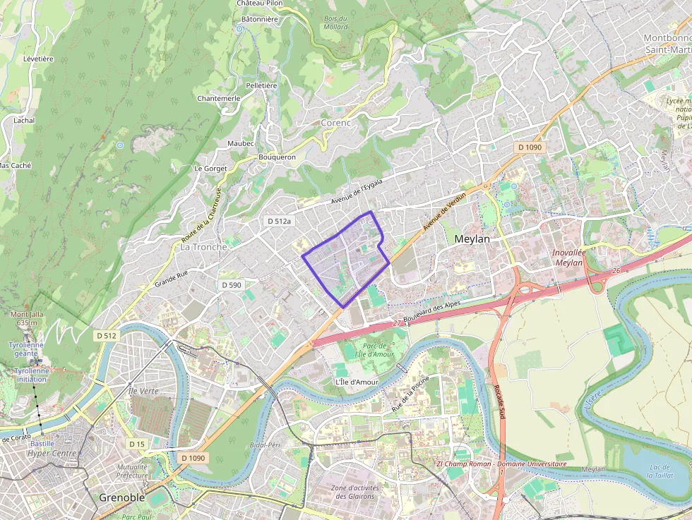 Appartement 81 m² trois pièces à vendre à Meylan