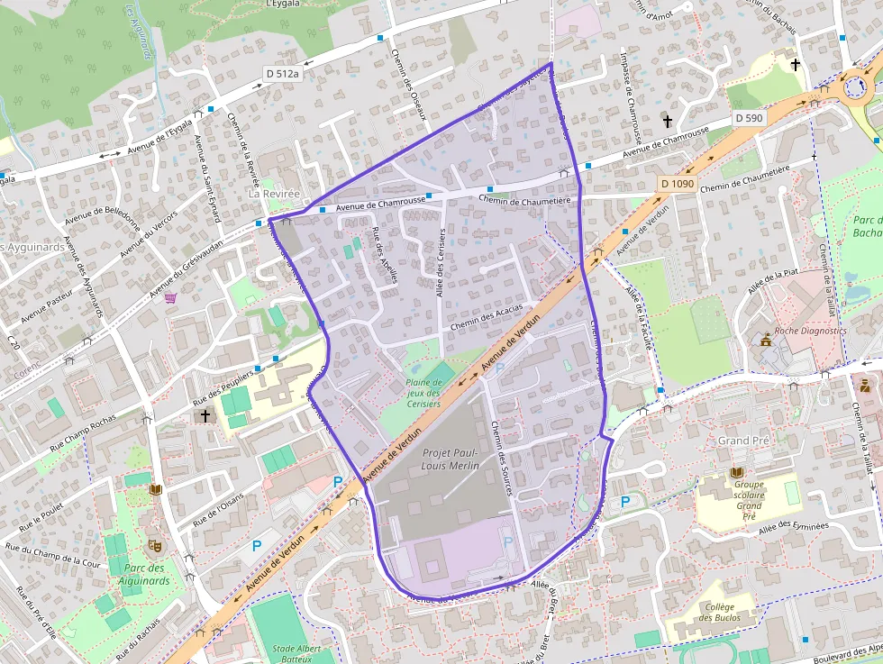 Appartement 88 m² quatre pièces à vendre à Meylan