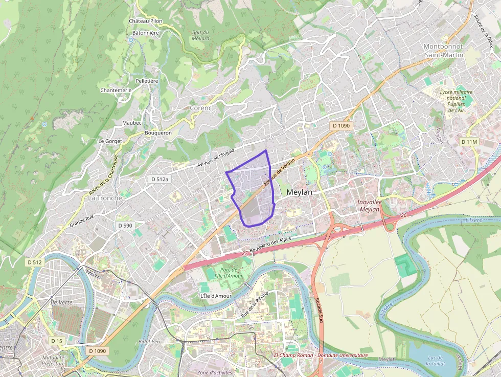 Appartement 88 m² quatre pièces à vendre à Meylan