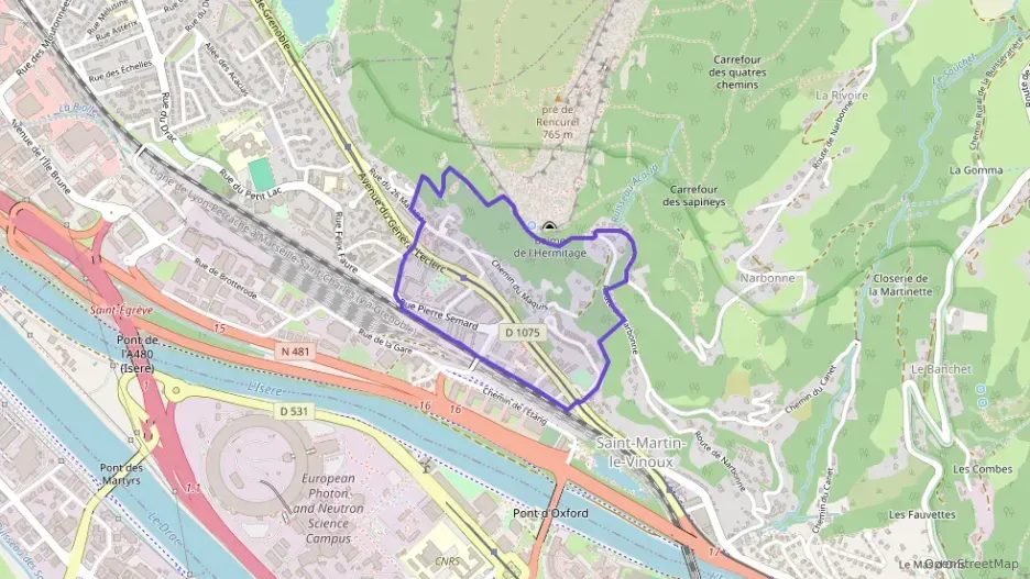 Appartement 95 m² cinq pièces à vendre à Saint-Martin-le-Vinoux