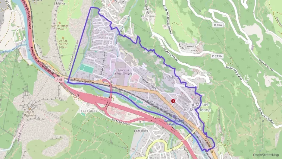 Appartement 55 m² deux pieces à vendre à Saint-Michel-de-Maurienne