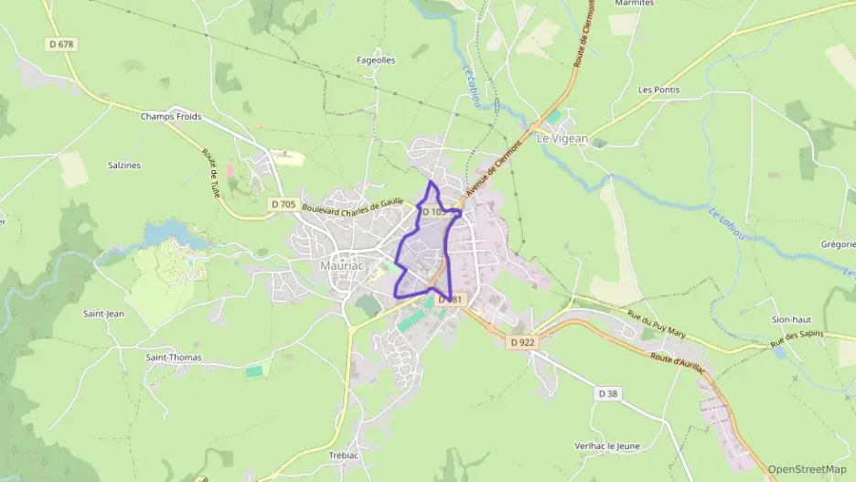 Appartement 82 m² quatre pièces à vendre à Mauriac