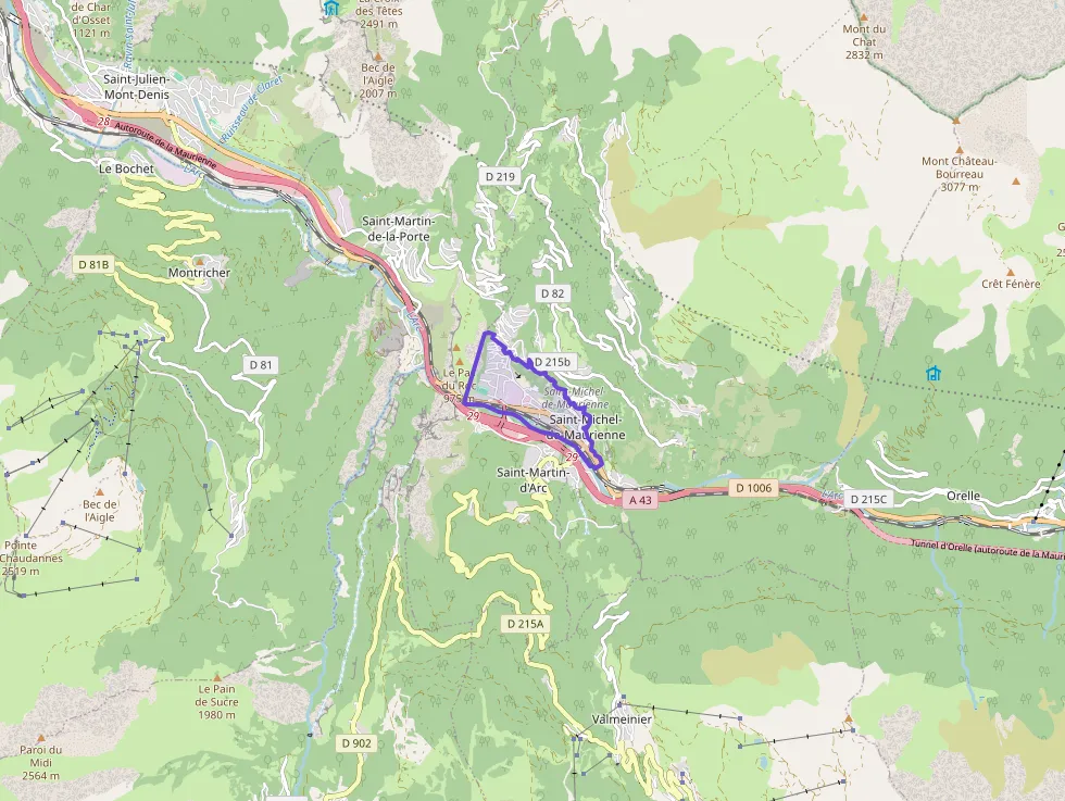 Appartement 89 m² quatre pièces à vendre à Saint-Michel-de-Maurienne