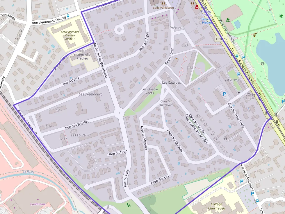 Appartement 63 m² quatre pièces à vendre à Saint-Égrève