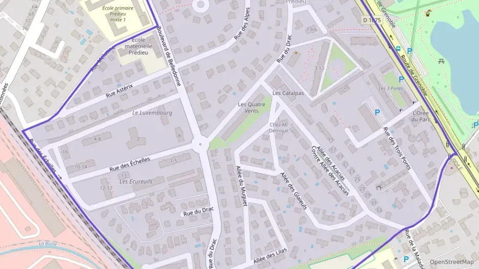 Appartement 63 m² quatre pièces à vendre à Saint-Égrève Appartement 63 m² quatre pièces à vendre à Saint-Égrève