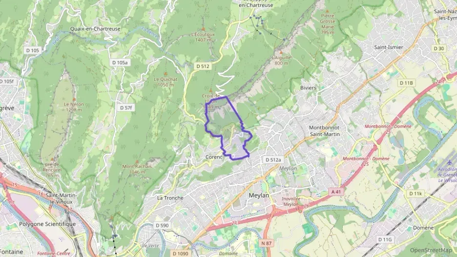 Appartement 154 m² quatre pièces à vendre à Corenc