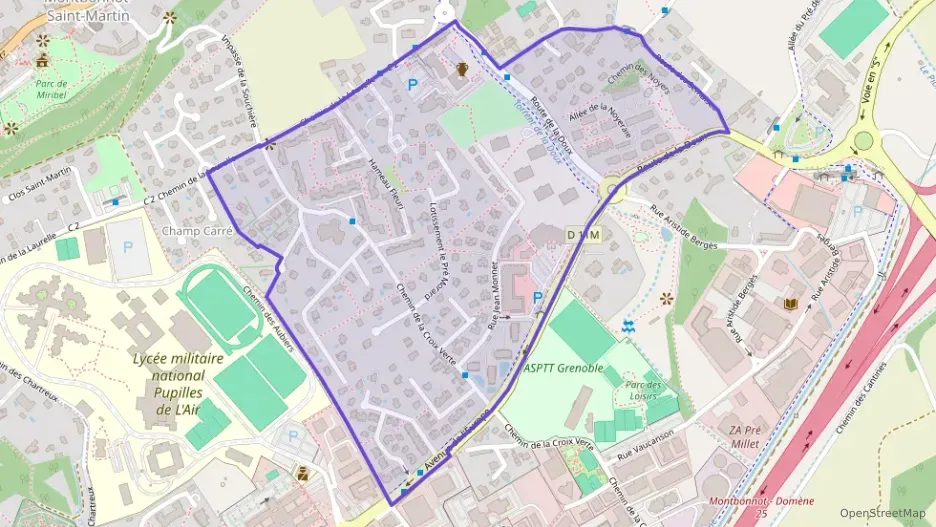 Appartement 96 m² cinq pièces à vendre à Montbonnot-Saint-Martin Appartement 96 m² cinq pièces à vendre à Montbonnot-Saint-Martin