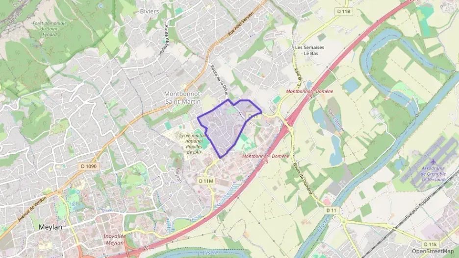 Appartement 96 m² cinq pièces à vendre à Montbonnot-Saint-Martin Appartement 96 m² cinq pièces à vendre à Montbonnot-Saint-Martin