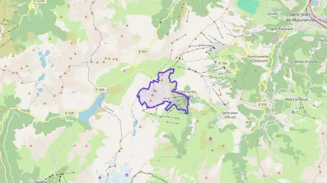 Appartement 36 m² trois pièces à vendre à Saint-Sorlin-d`Arves