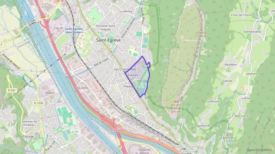 Appartement 106 m² cinq pièces à vendre à Saint-Égrève Appartement 106 m² cinq pièces à vendre à Saint-Égrève