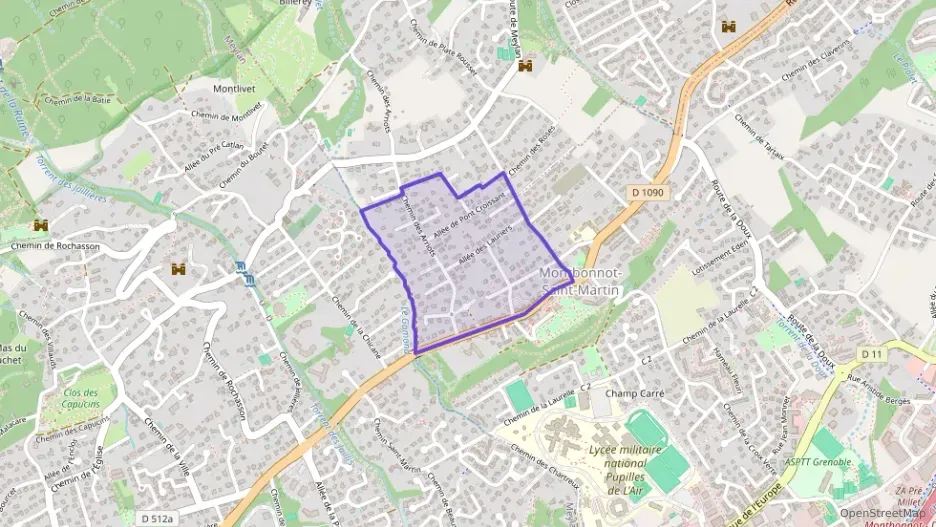 Appartement 58 m² deux pieces à vendre à Montbonnot-Saint-Martin Appartement 58 m² deux pieces à vendre à Montbonnot-Saint-Martin