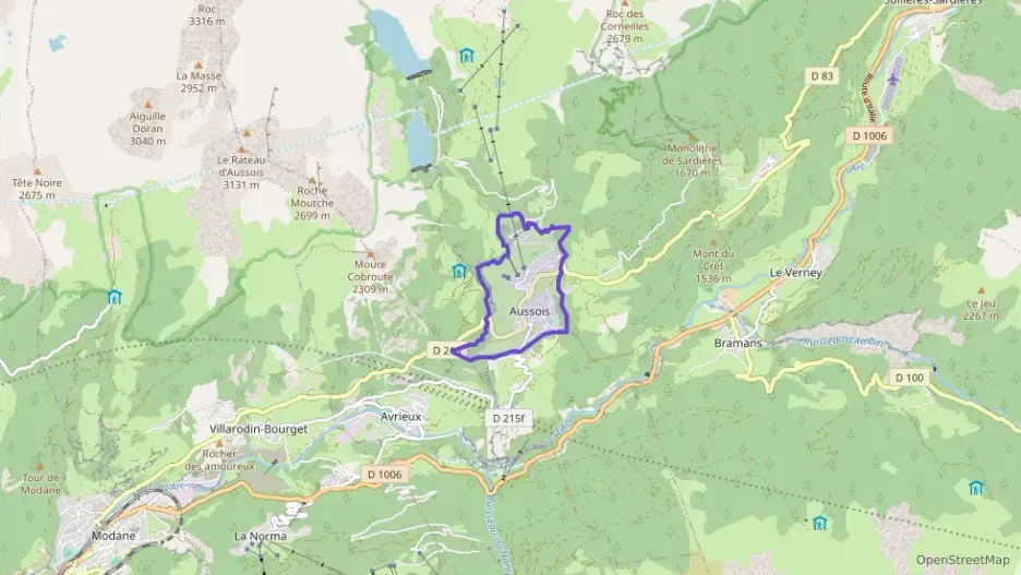 Appartement 60 m² trois pièces à vendre à Aussois