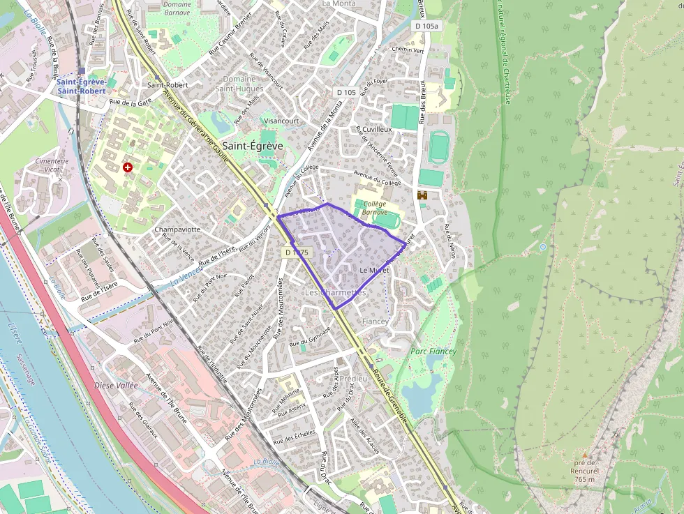 Appartement 44 m² deux pieces à vendre à Saint-Égrève