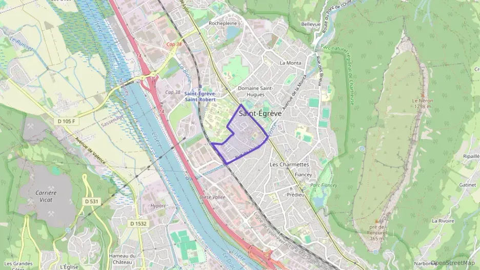 Appartement 94 m² quatre pièces à vendre à Saint-Égrève