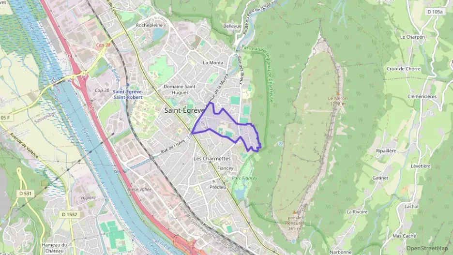 Appartement 100 m² cinq pièces à vendre à Saint-Égrève Appartement 100 m² cinq pièces à vendre à Saint-Égrève