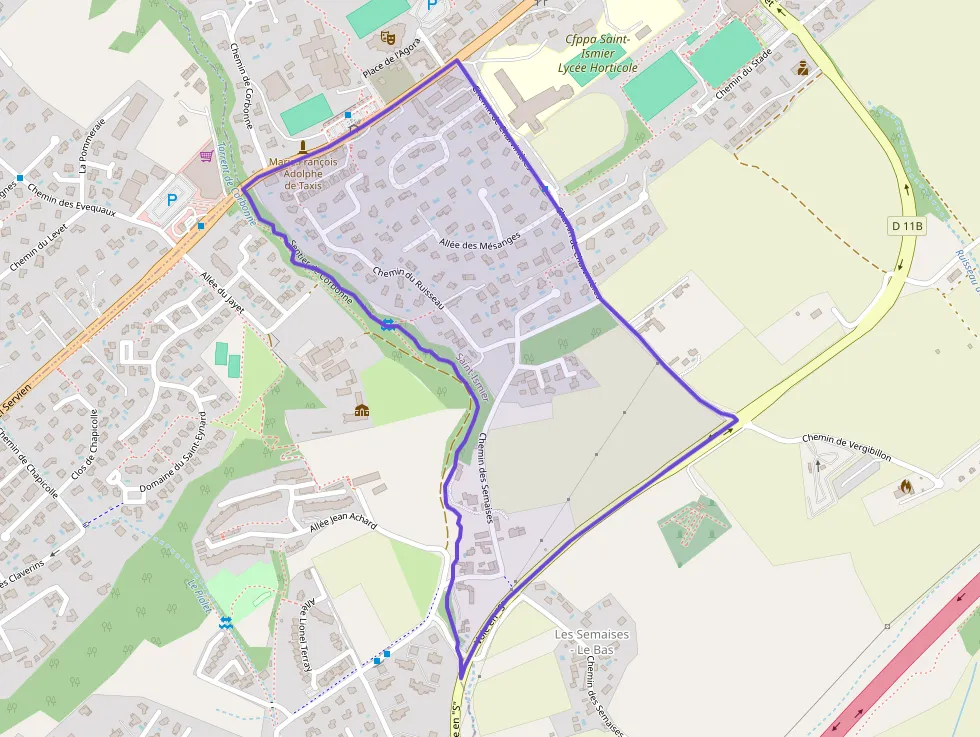 Appartement 50 m² trois pièces à vendre à Saint-Ismier