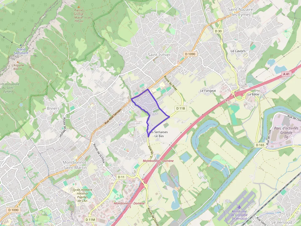 Appartement 50 m² trois pièces à vendre à Saint-Ismier