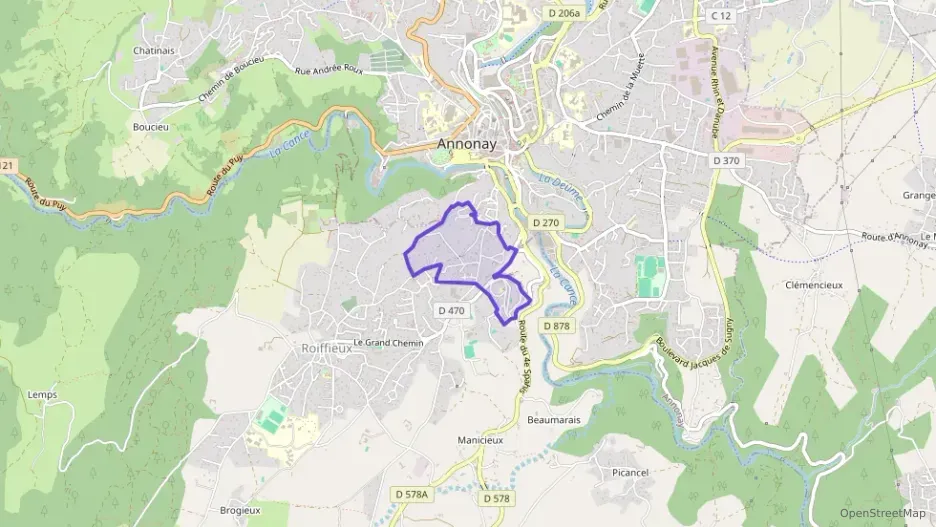 Appartement 68 m² trois pièces à vendre à Annonay