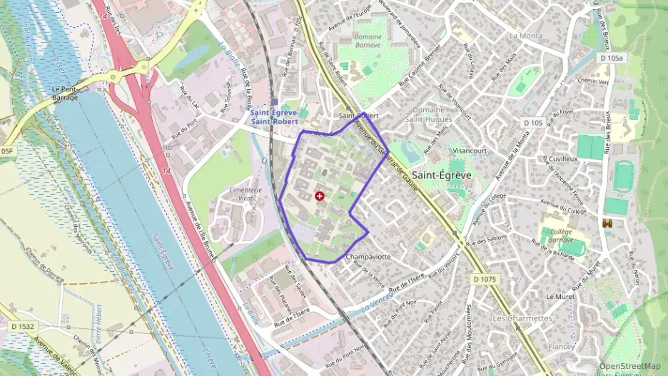 Appartement 80 m² quatre pièces à vendre à Saint-Égrève