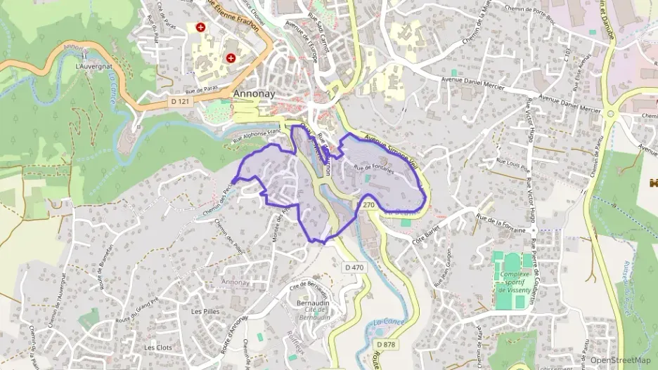 Appartement 40 m² une piece à vendre à Annonay