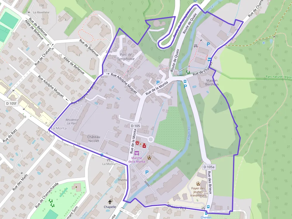 Appartement 44 m² deux pieces à vendre à Saint-Égrève