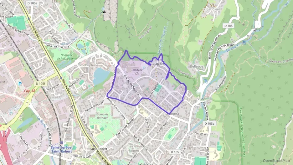 Appartement 80 m² quatre pièces à vendre à Saint-Égrève