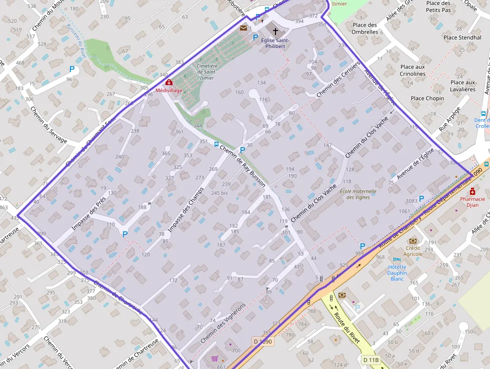 Appartement 140 m² quatre pièces à vendre à Saint-Ismier