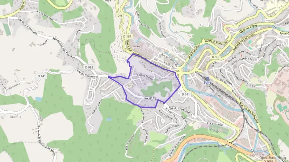 Appartement 61 m² quatre pièces à vendre à Tulle Appartement 61 m² quatre pièces à vendre à Tulle