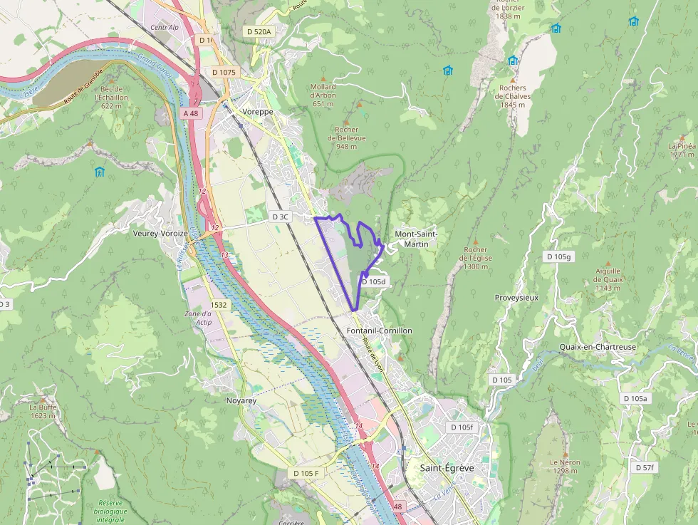 Appartement 36 m² une piece à vendre à Voreppe