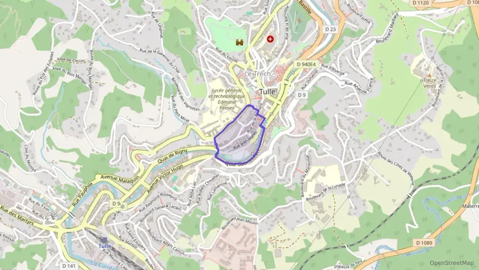 Appartement 82 m² quatre pièces à vendre à Tulle