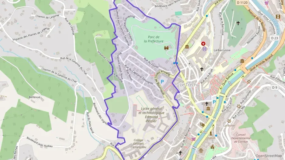 Appartement 72 m² quatre pièces à vendre à Tulle Appartement 72 m² quatre pièces à vendre à Tulle