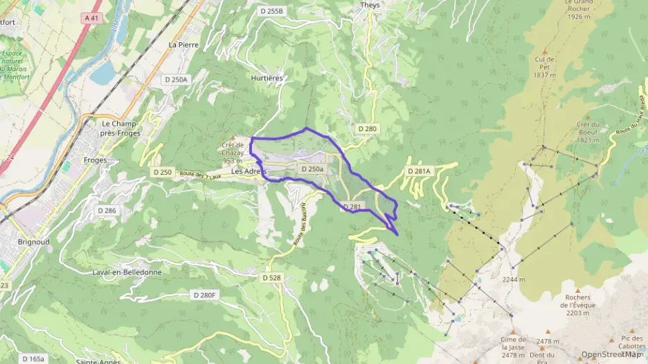 Appartement 95 m² cinq pièces à vendre à Les Adrets Appartement 95 m² cinq pièces à vendre à Les Adrets