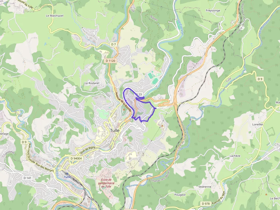 Appartement 71 m² quatre pièces à vendre à Tulle