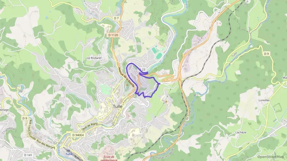 Appartement 71 m² quatre pièces à vendre à Tulle Appartement 71 m² quatre pièces à vendre à Tulle