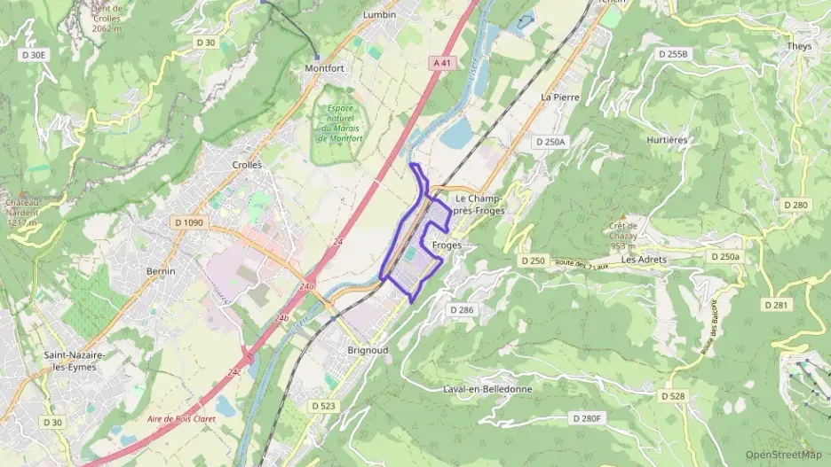 Appartement 52 m² trois pièces à vendre à Froges